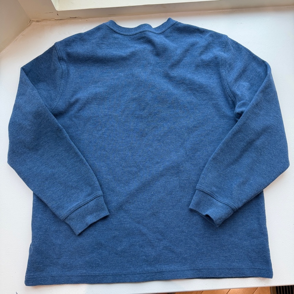LL Bean Men’s Traditional Fit Long Sleeve Henley Large Regular - Picture 8 of 14